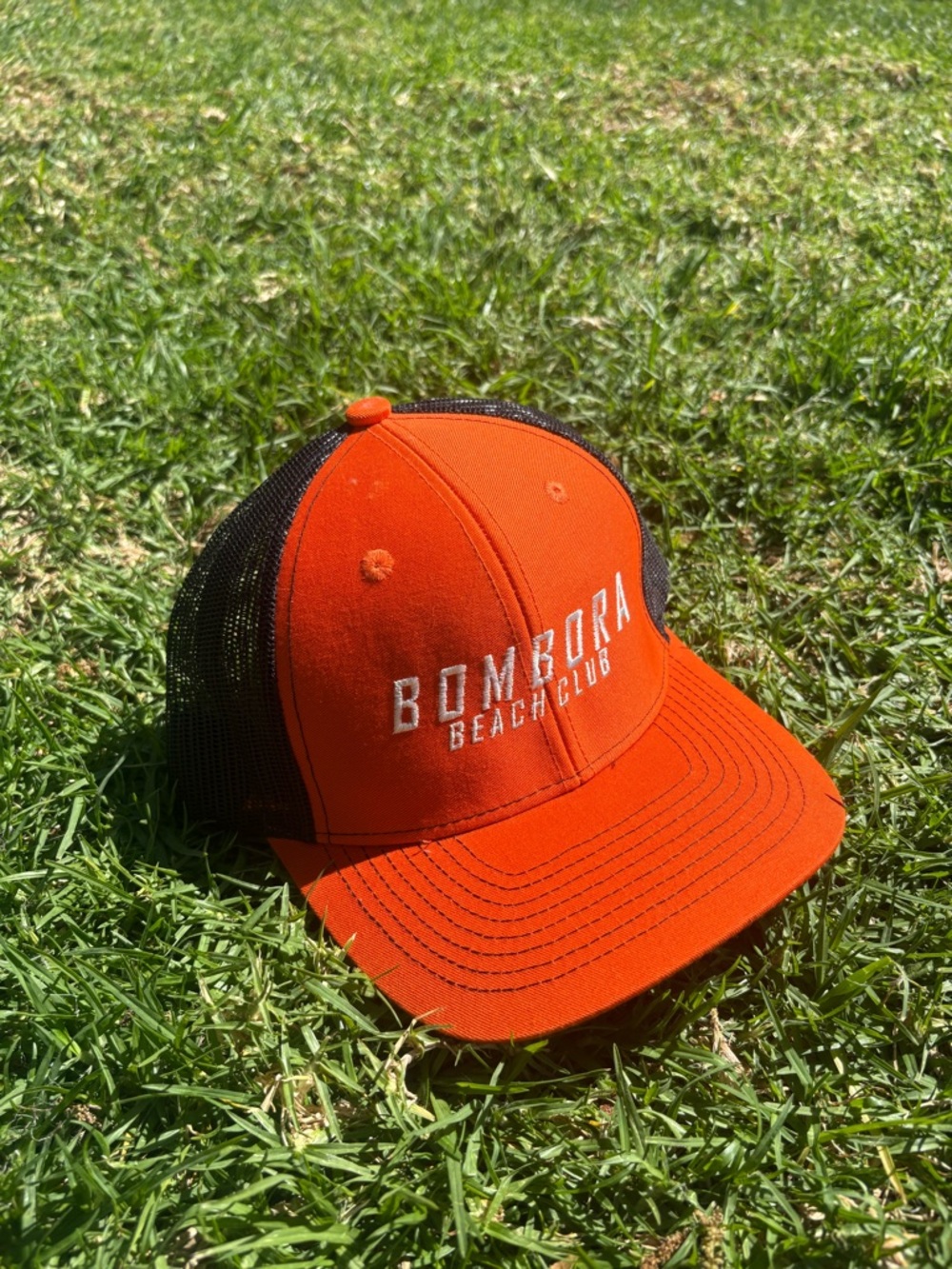 Orange Trucker Hat